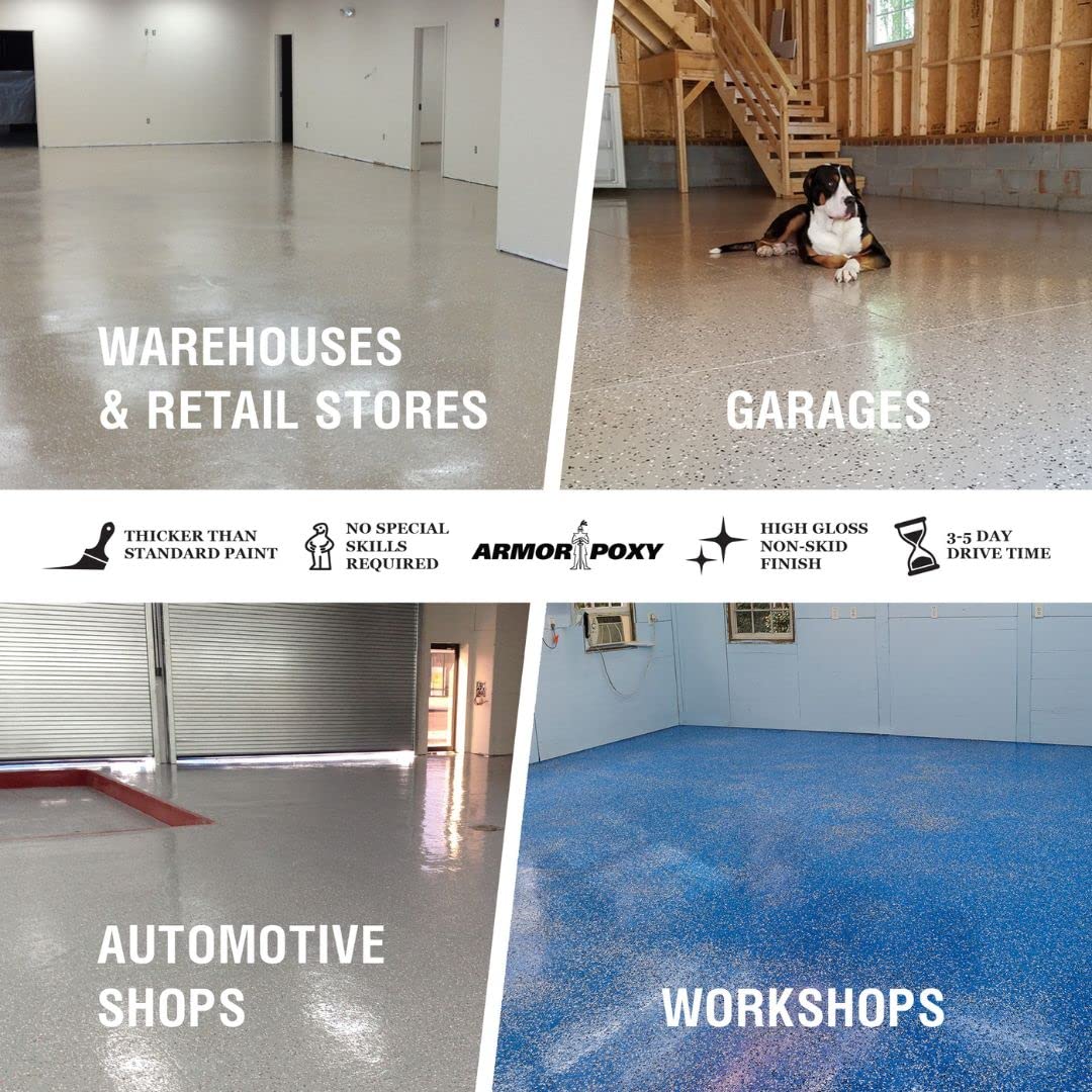 28-Pc Gray Industrial Grade Epoxy Coating Kit E9301