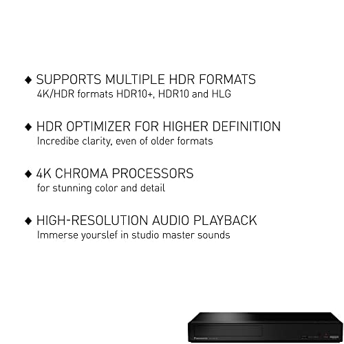 4K Blu Ray Player Black C5834