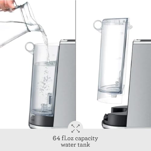Damson Blue Espresso Machine with Auto Milk Frother I8344