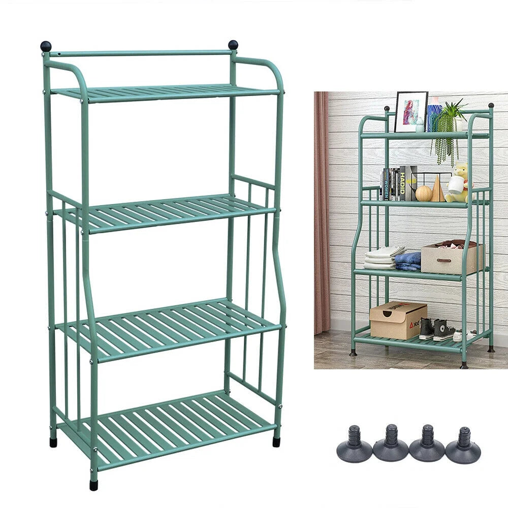 4 Tier Metal Kitchen Shelf Storage Organizer Rack Q161064
