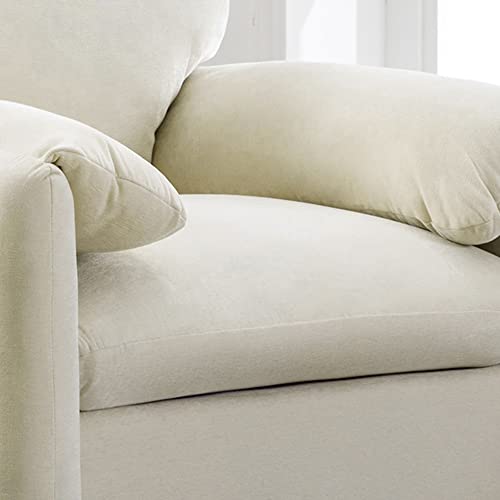 Grey Chenille Oversized Armchair P896