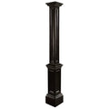 White Outdoor Lamp Post Z8279