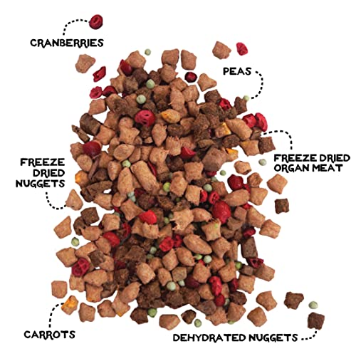 3 Pack 1oz Freeze Dried Raw Dog Food Topper B134