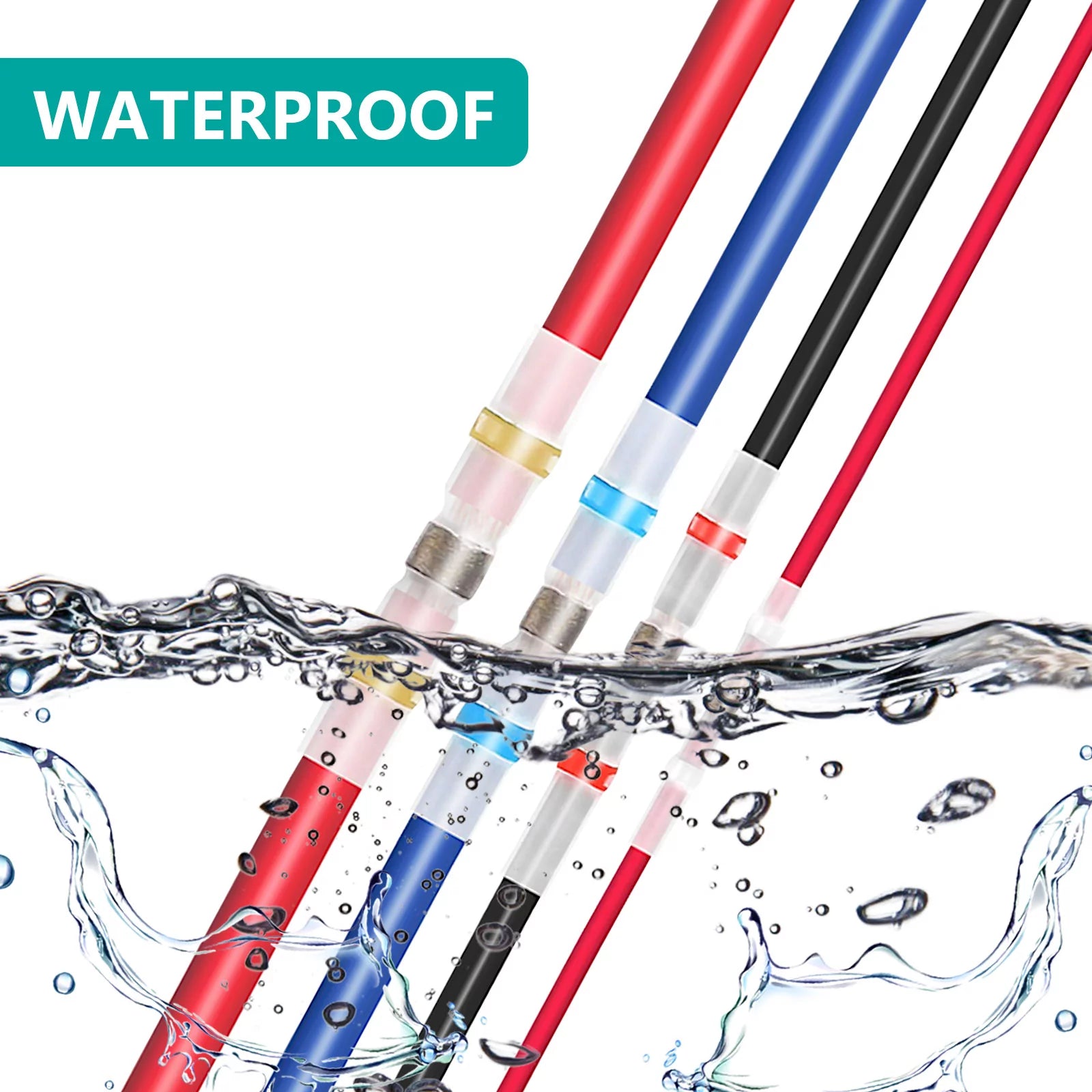 500PCS Heat Shrink Solder Wire Connectors S7533