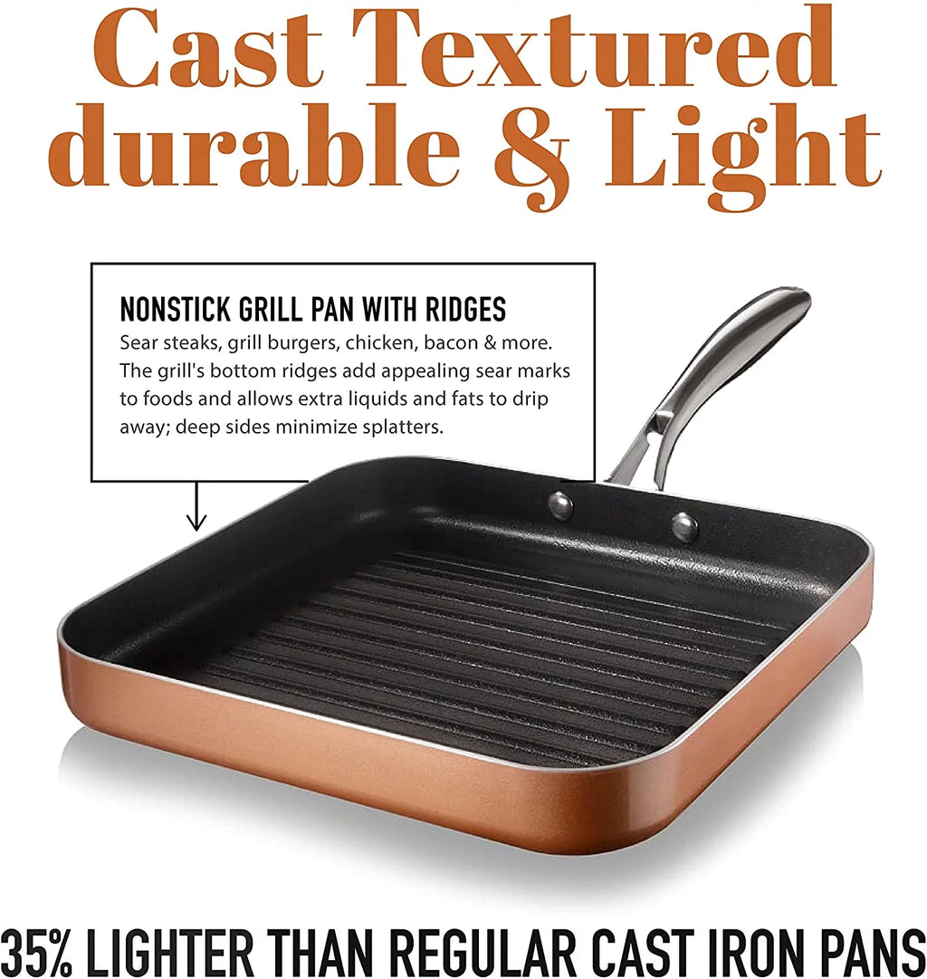 Nonstick Grill Pan, 10.5 inch Q779006