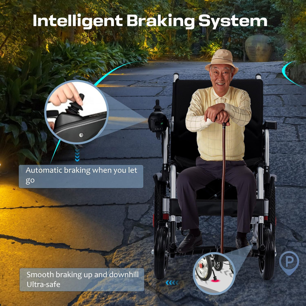 Lightweight Foldable Electric Wheelchair I654