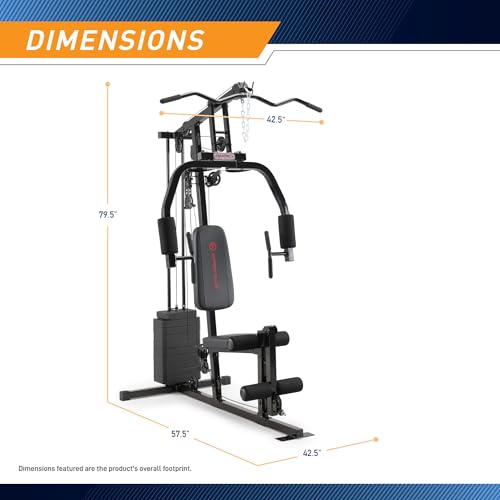 Multifunctional Workout Station 100lbs to 200lbs Stack Home Gym W8663