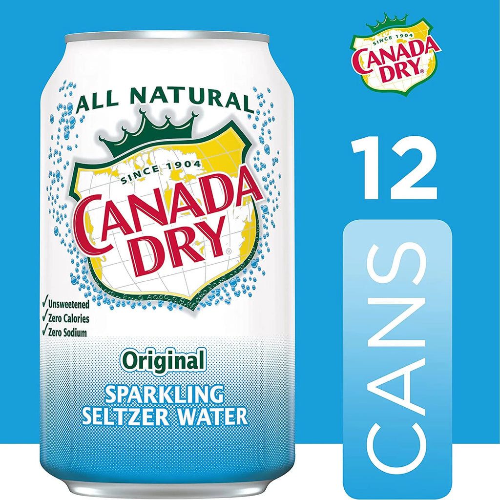 12 oz. Sparkling Seltzer Water Cans (Pack of 12) K766934
