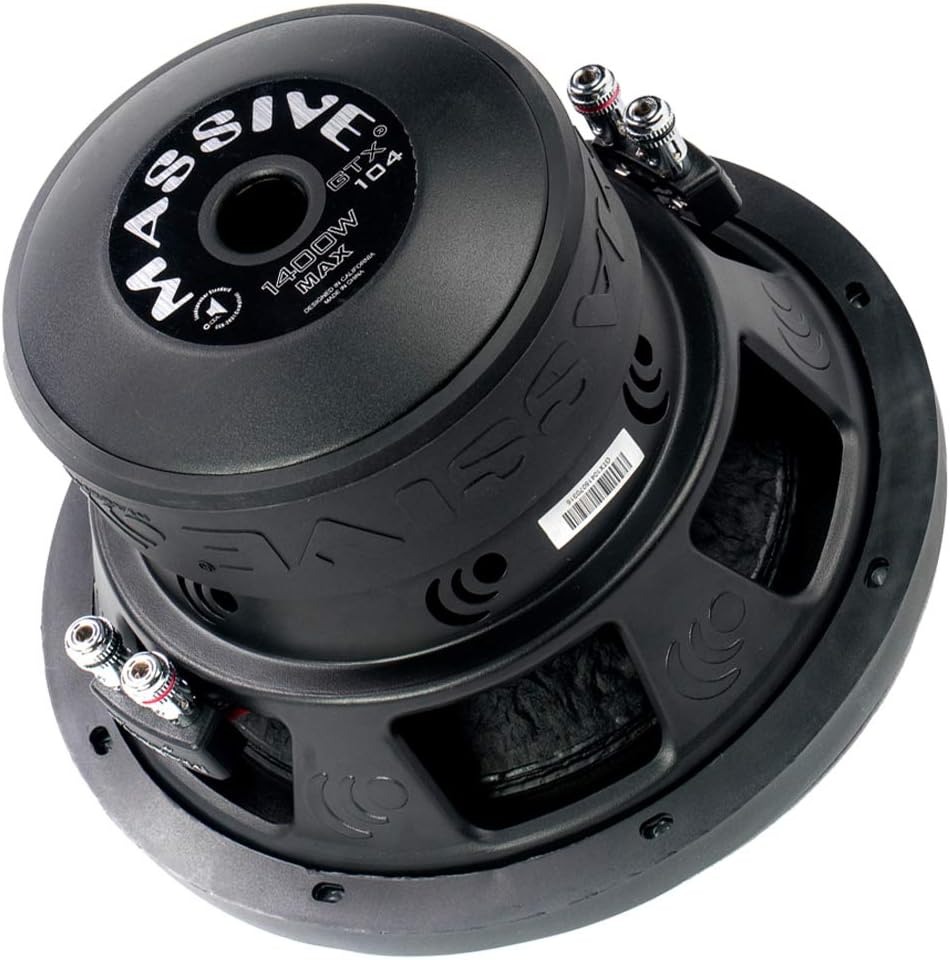 6.5 Inch Car Audio Subwoofer 250 Watt RMS Dual 4 Ohm Y772698