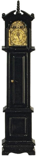 Black Victorian Grandfather Clock K3277