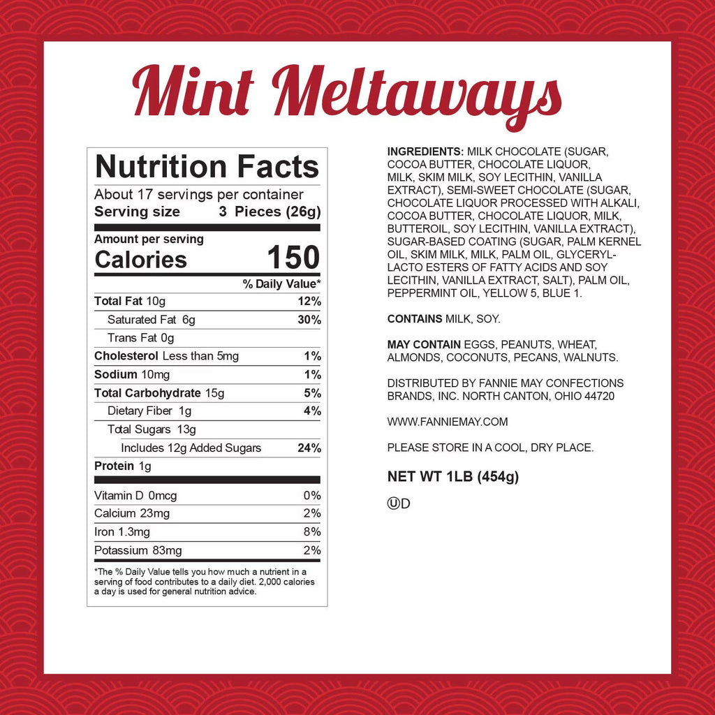 Milk Chocolate And Pastel Candy With A Mint Chocolate Center, 1 Lb D8104