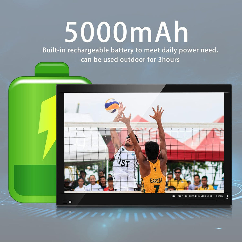 14inch Rechargeable Portable TV with Digital Tuner J672