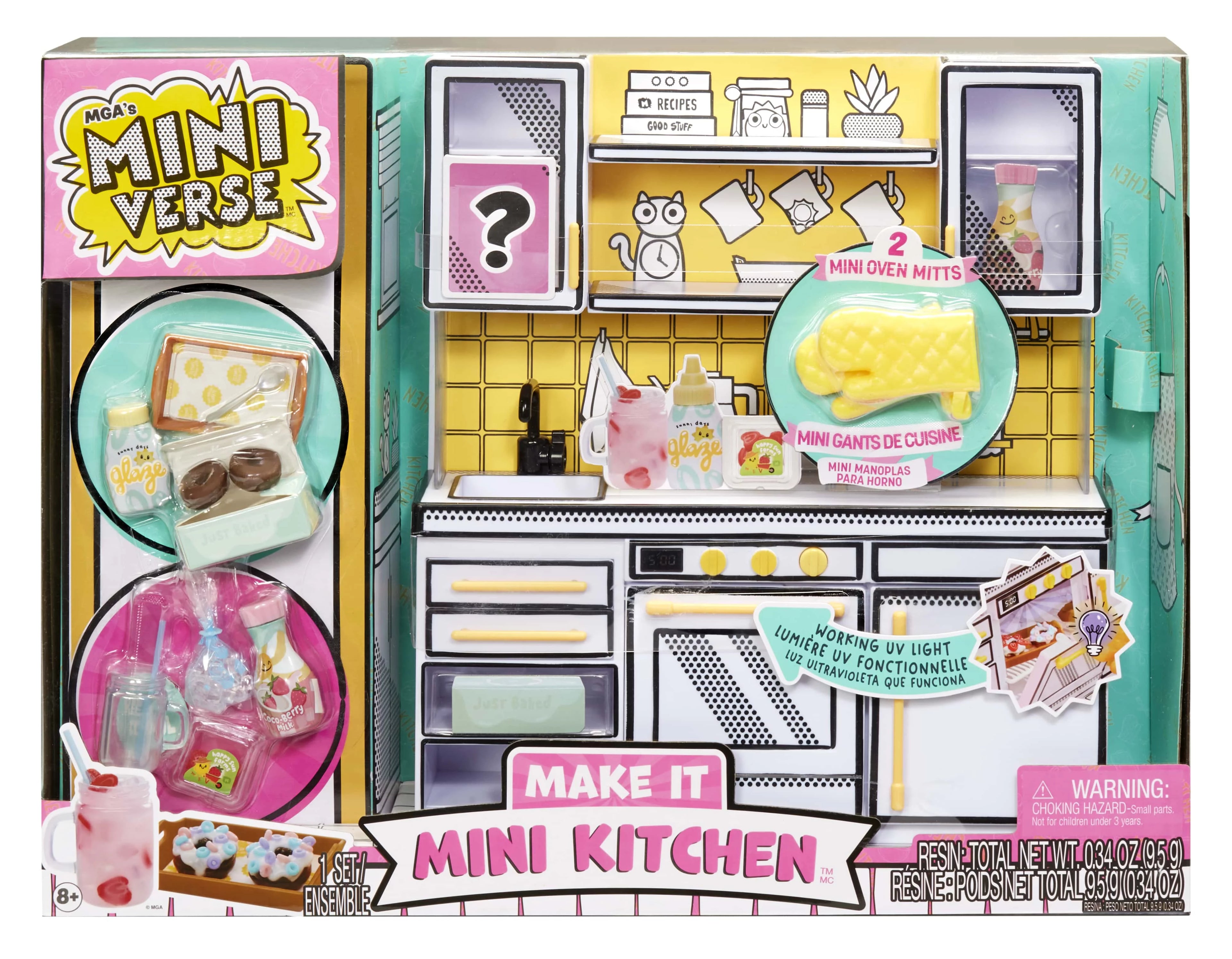 Mini Kitchen Playset with UV Light Q17676