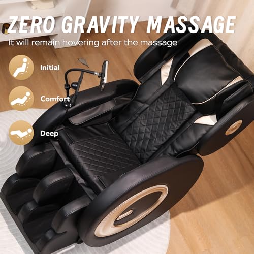 Full Body Zero Gravity Massage Chair with Heat, Airbags, Foot Massage U77037