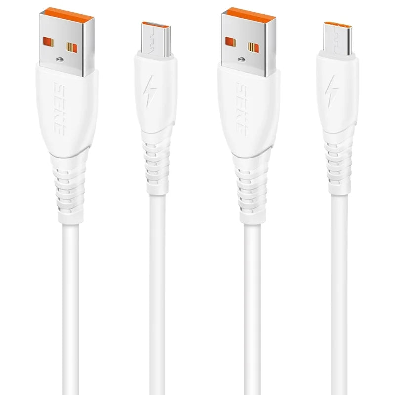 USB to Type C/Micro USB Data Cable, 6A Quick Charging Power Cable T88872