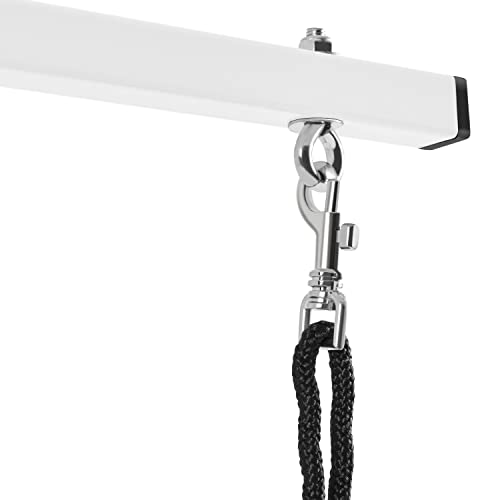 32in Foldable Pet Grooming Table with Adjustable Arm & Noose B495
