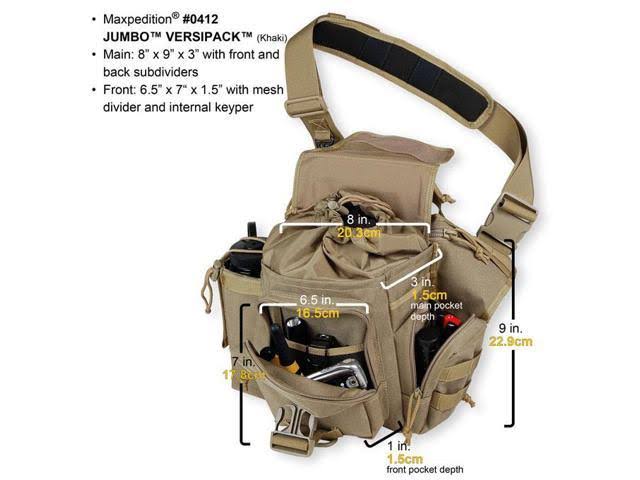 Black Jumbo Versipack Y849
