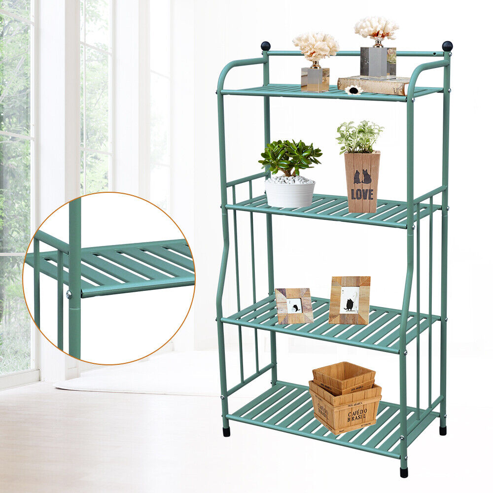 4 Tier Metal Kitchen Shelf Storage Organizer Rack Q161064