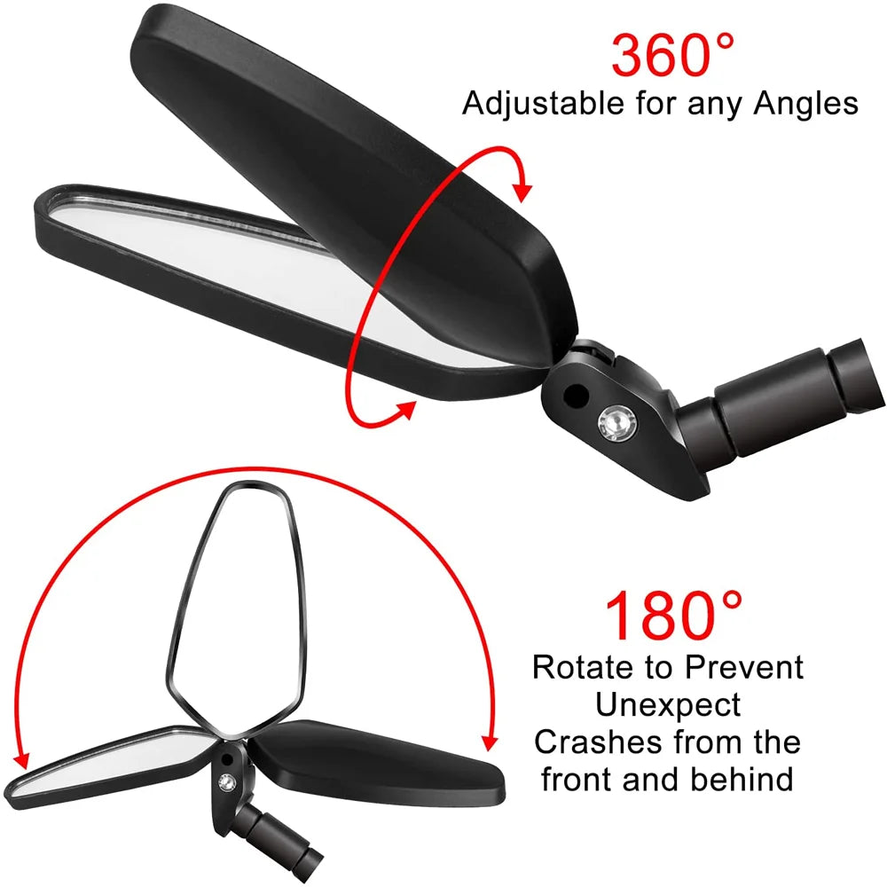 360° Rotatable Bicycle Rearview Mirror P90953