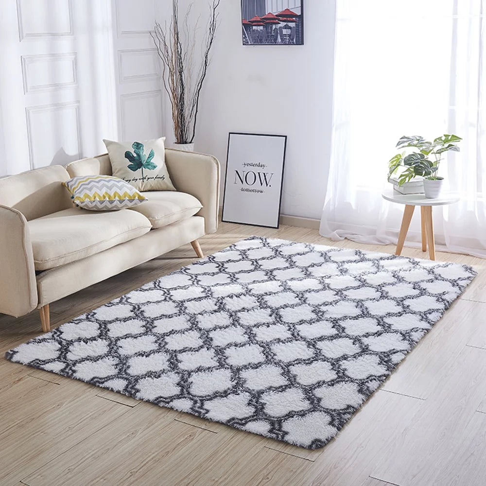 Soft Velvet Area Rug P63385