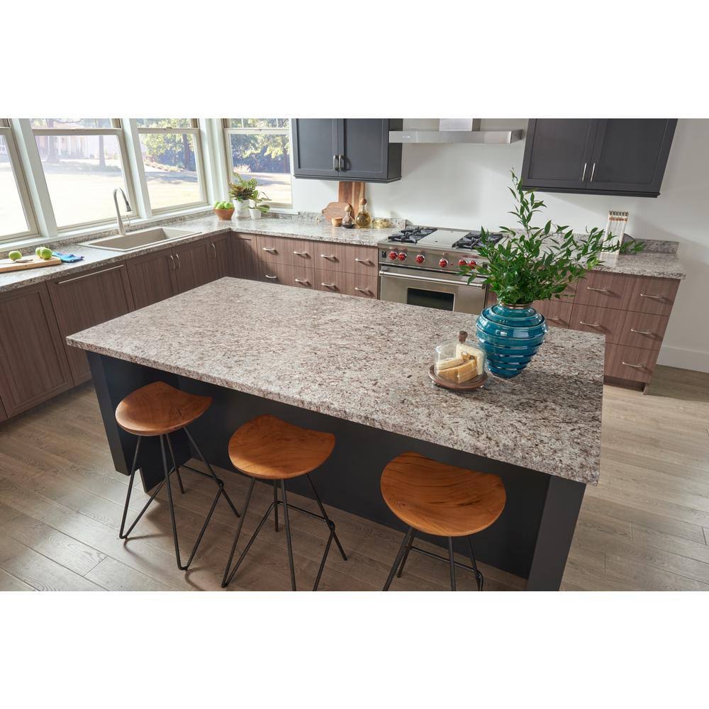 8 ft. Laminate Countertop with Ora Edge B135907