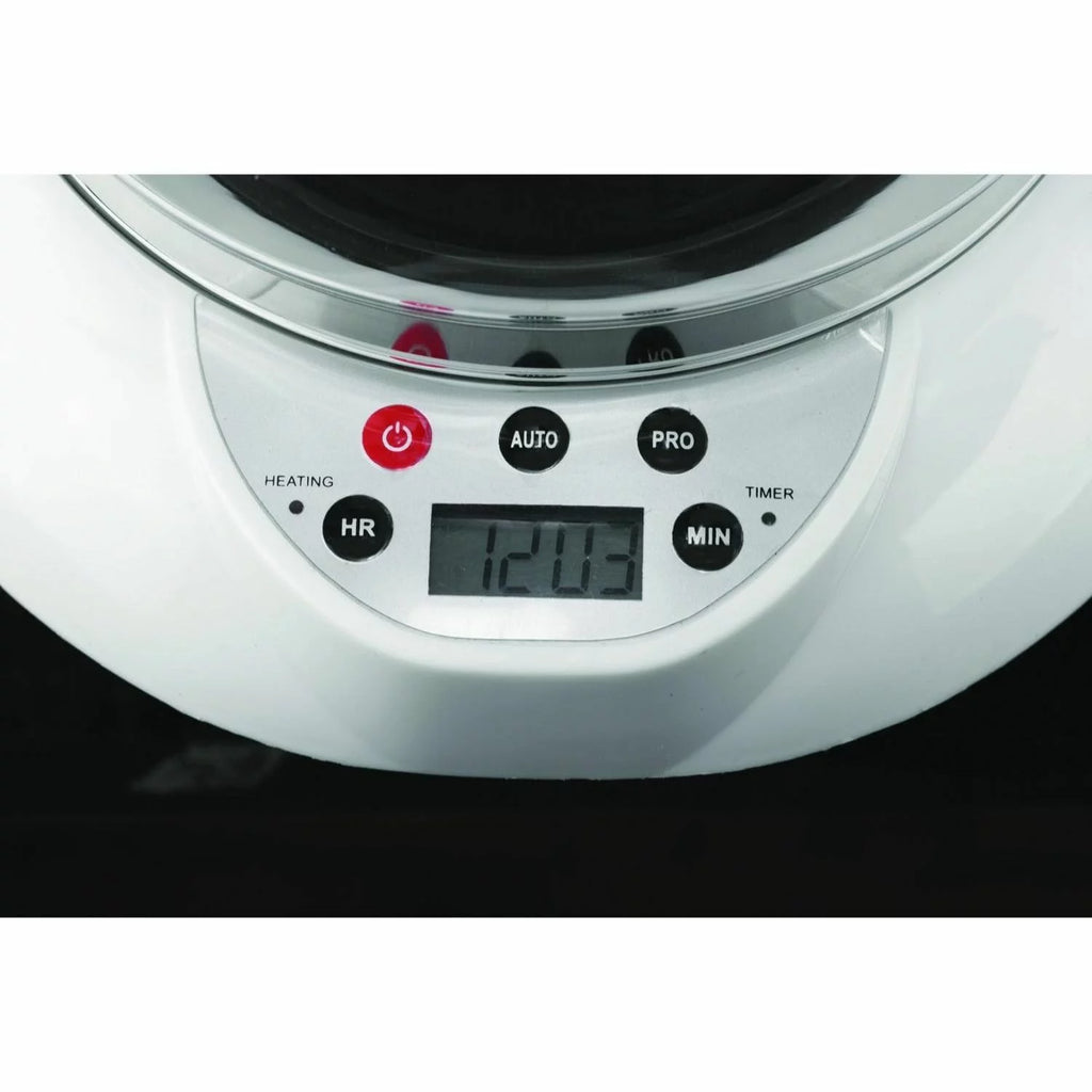 White 12 Cup Digital Coffee Maker J74099