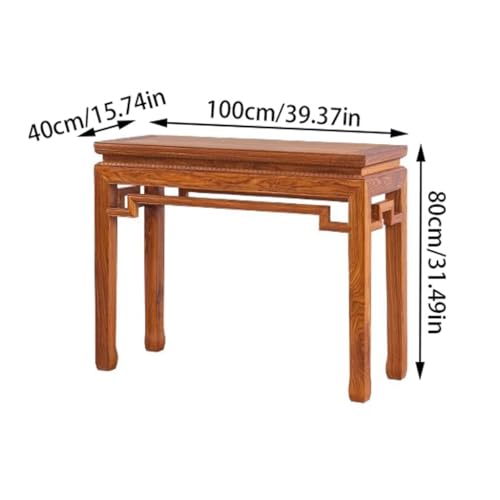 Small Solid Wood Console Table Z408