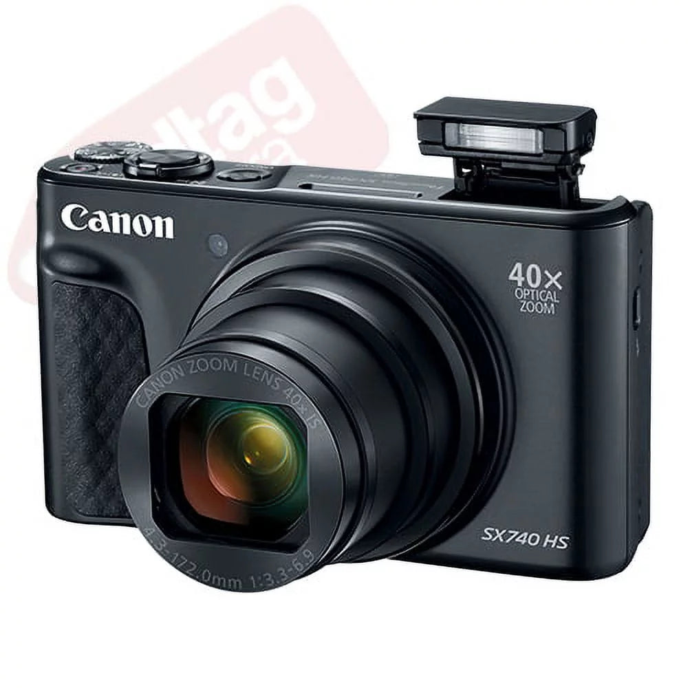 20.3MP 4K Digital Camera 40x Optical Zoom Black F930052