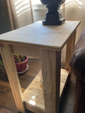 Unfinished Wood End Table N615828