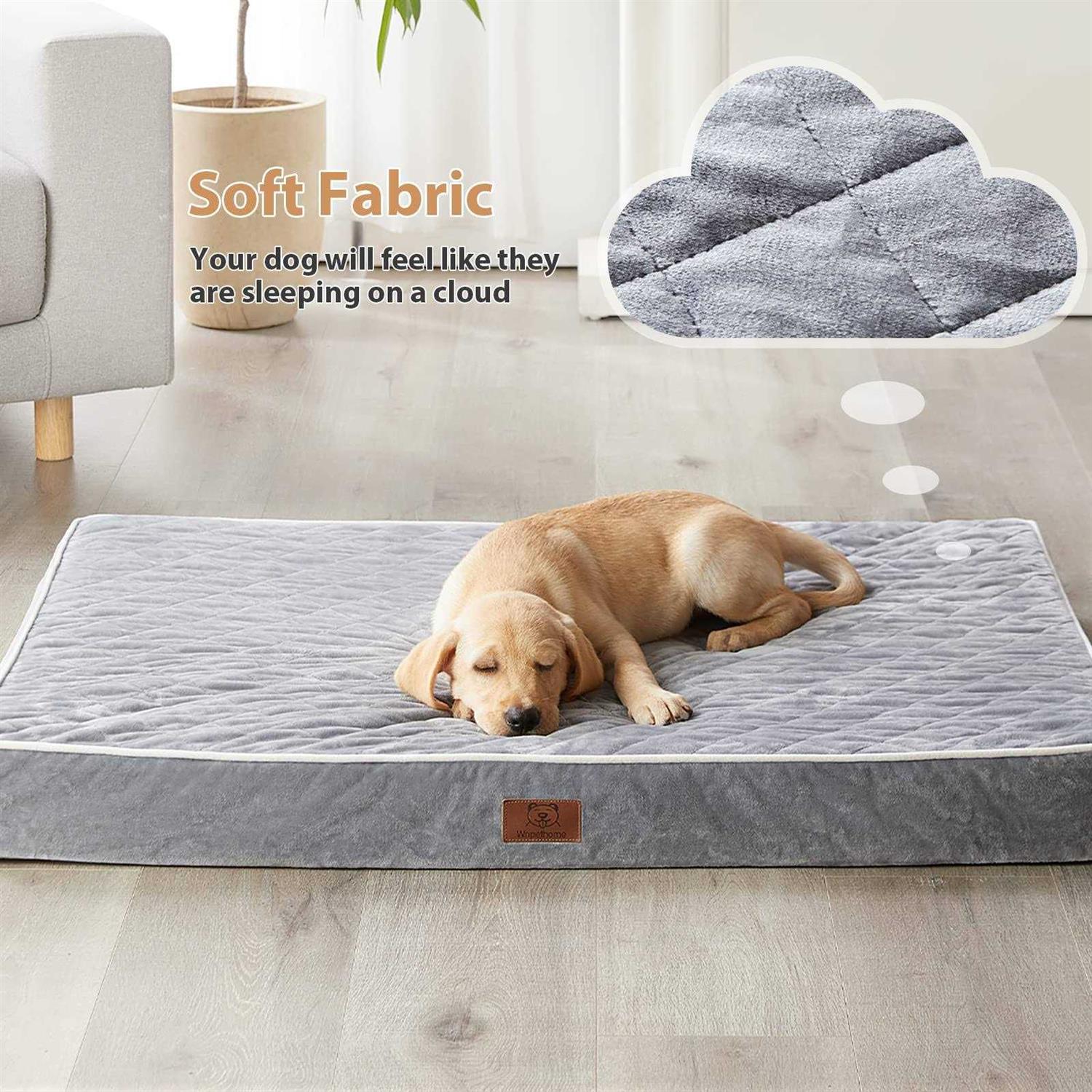 Orthopedic Waterproof Dog Bed with Removable Washable Cover W188609