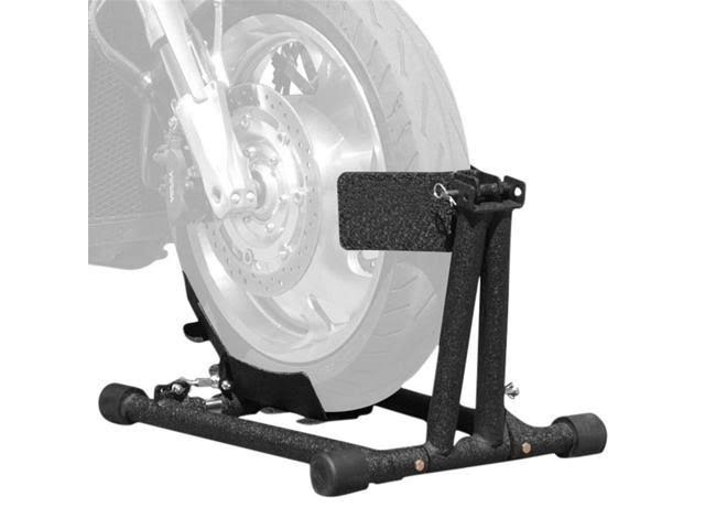 Adjustable Self-Locking Motorcycle Trailer Wheel Chock R80103
