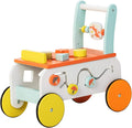Orange Wooden Baby Walker P3314