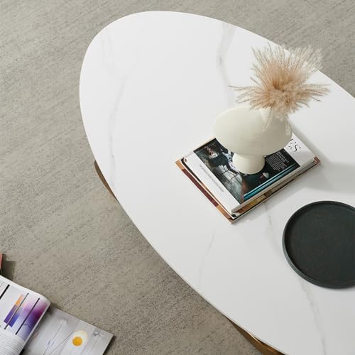 Gold Marble Top Coffee Table F4968