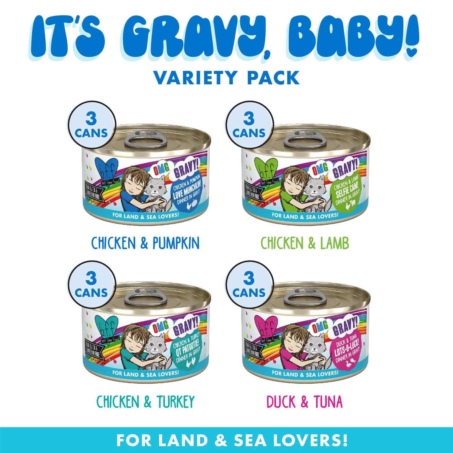 Variety Pack Wet Cat Food V5258