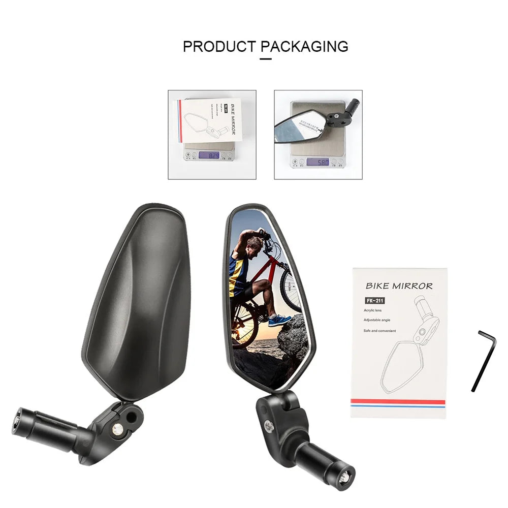 360° Rotatable Bicycle Rearview Mirror P90953