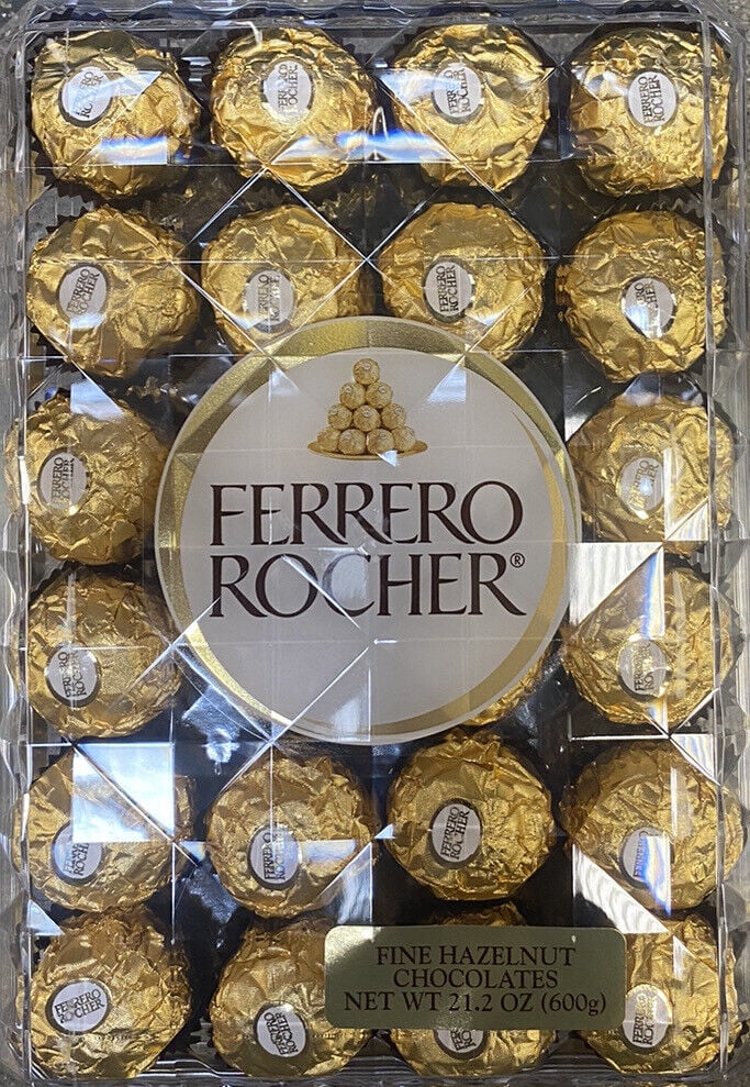 21.2 oz 48 Pieces Hazelnut Chocolates F53338