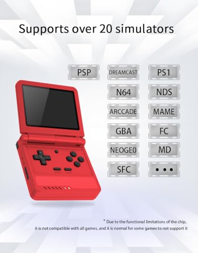 Transparent Black Retro Handheld Console A32807