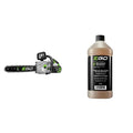 16-Inch 56-Volt Cordless Chainsaw Bundle with Bar Oil and Charger E3830