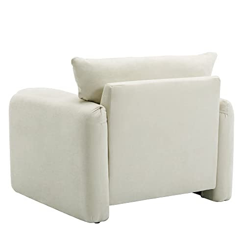 Grey Chenille Oversized Armchair P896