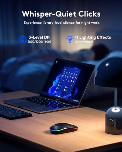 Foldable Bluetooth Keyboard and Mouse Combo B914