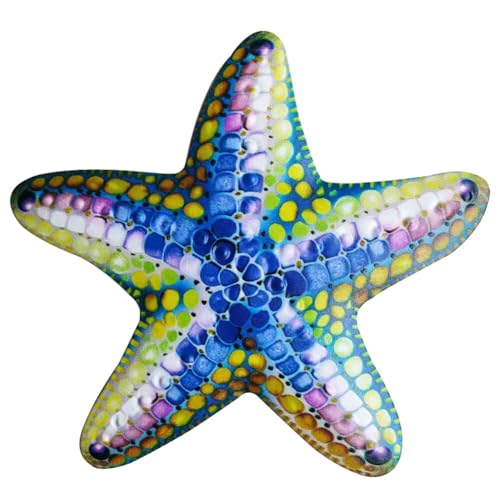 Peach Iron Starfish Wall Decor P32172