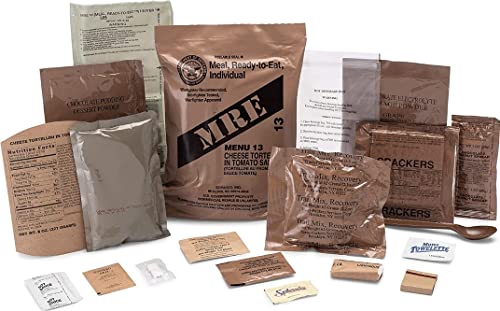 4-Pack MREs (Meals Ready-to-Eat) X206