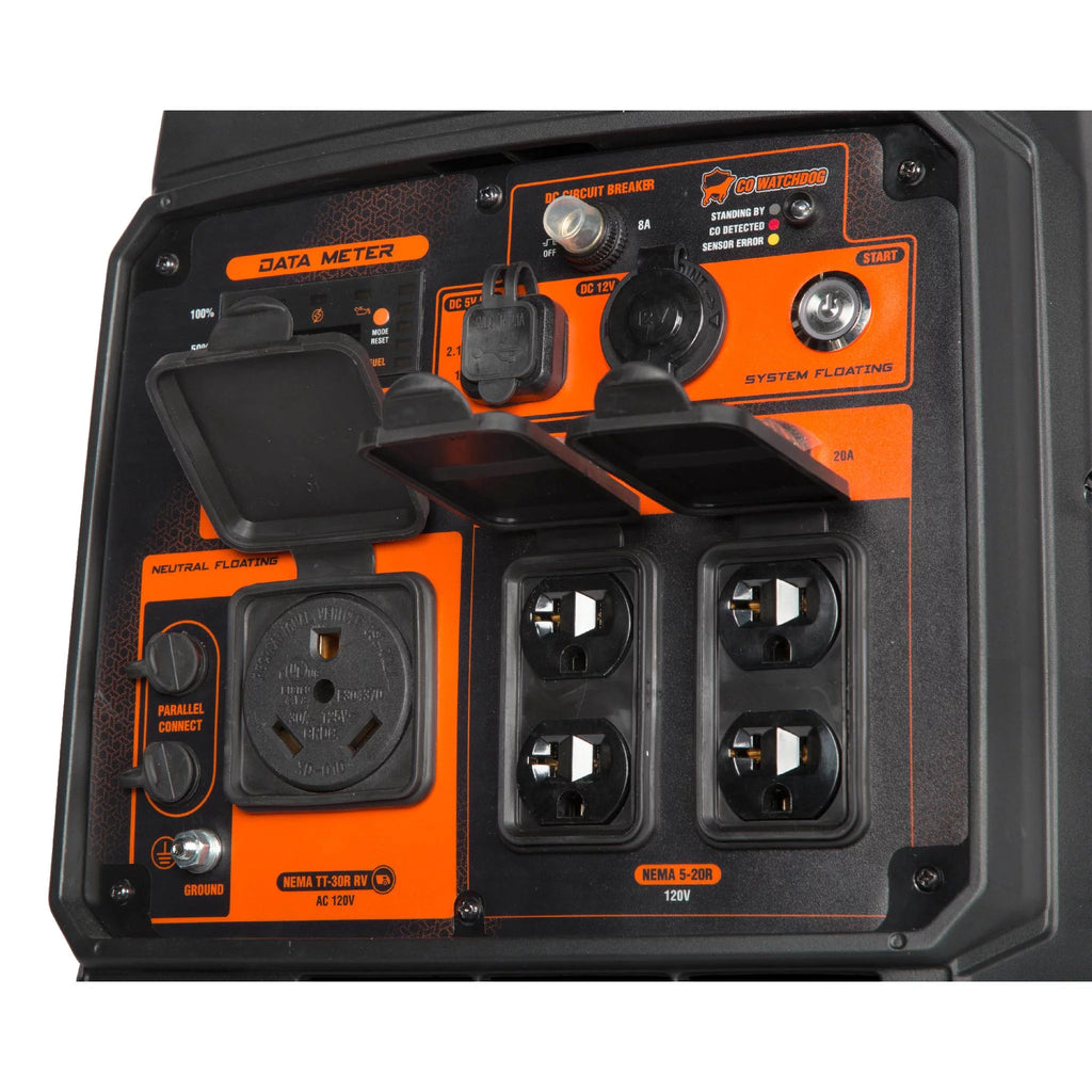 4800-Watt Portable Inverter Generator with Electric Start Y892