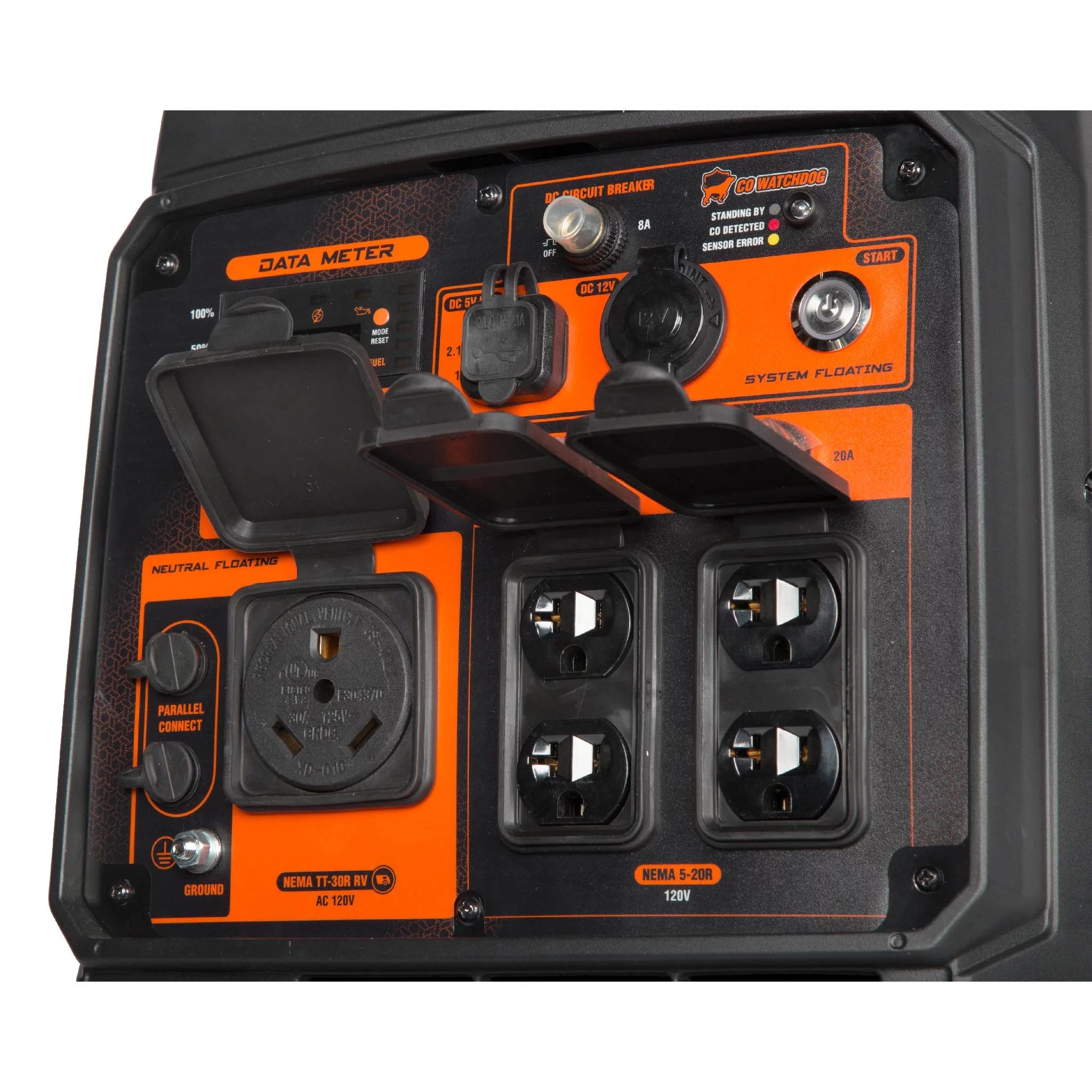 4800-Watt Portable Inverter Generator with Electric Start Y892