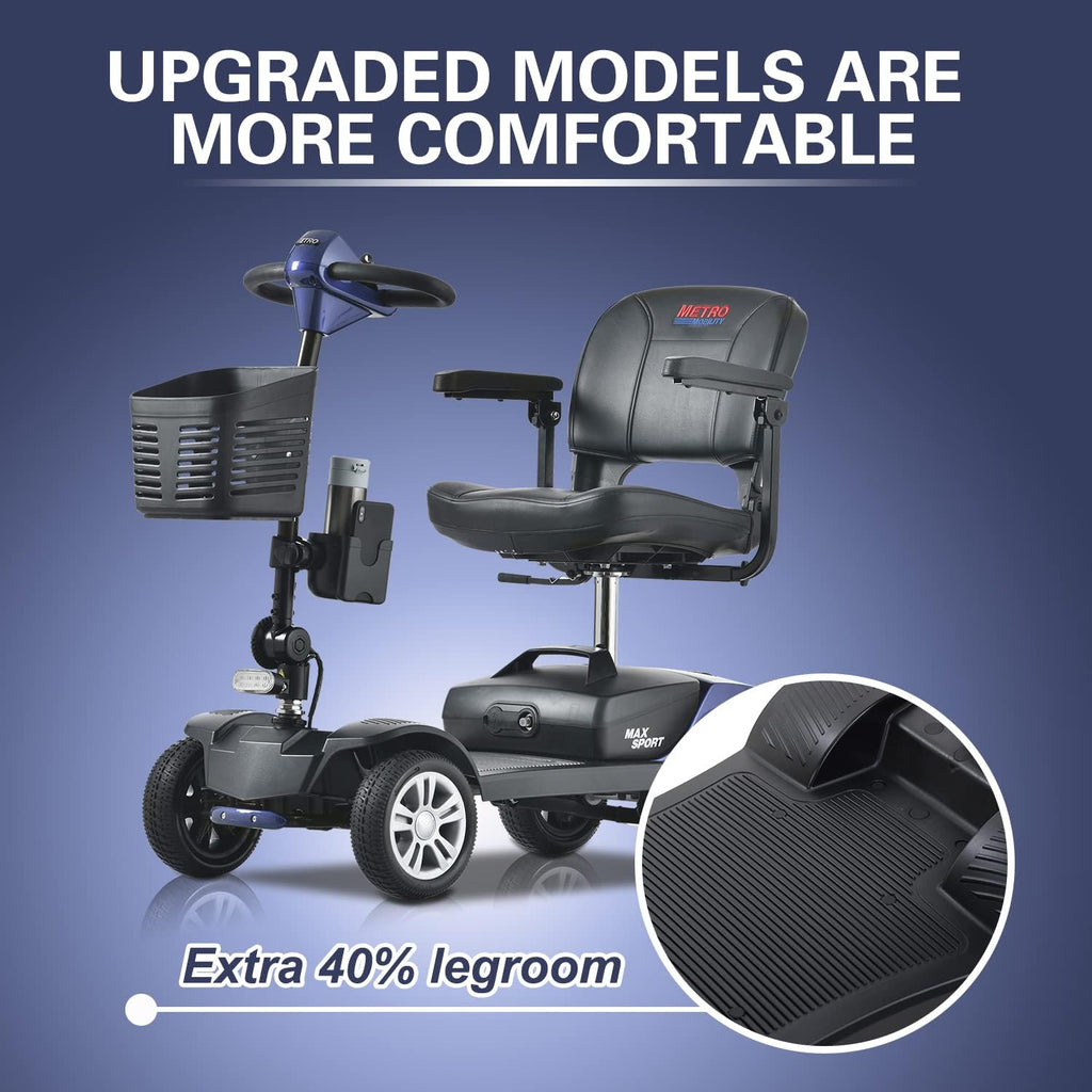 Max Sport Blue Electric Mobility Scooter G631904