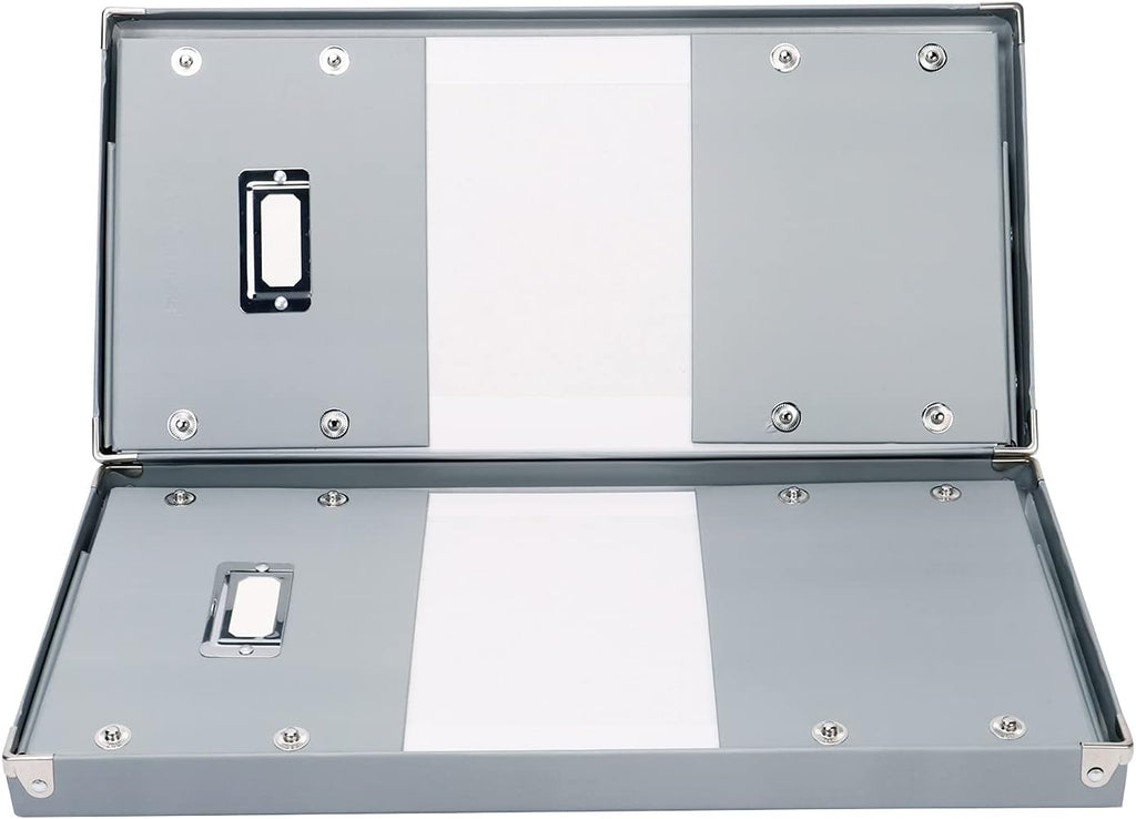 2 Pack Durable DVD Storage Box with Lids S910849