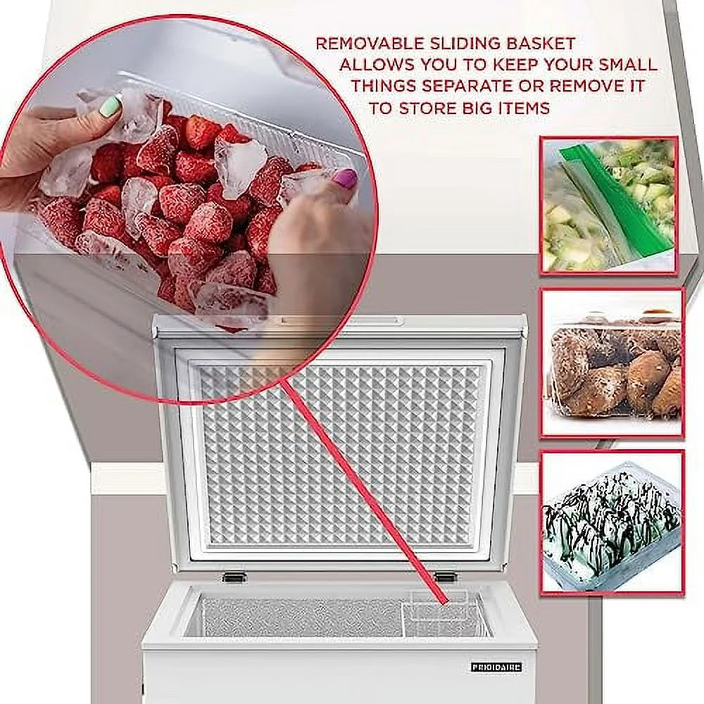 White 7.0 Cu. ft. Chest Freezer H10078