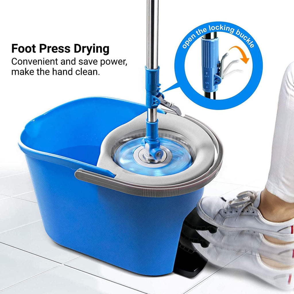 Spin Mop and Bucket with Wringer and Foot Pedal R715845