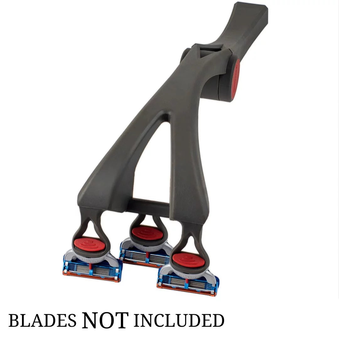 Back Shaver with Razor Extension Handle for 3 5-Blade Cartridges N5513