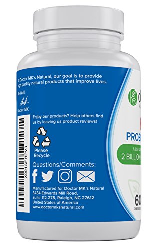 Sugar Free Natural Wild Berry Probiotics Chewable Tablets T751926